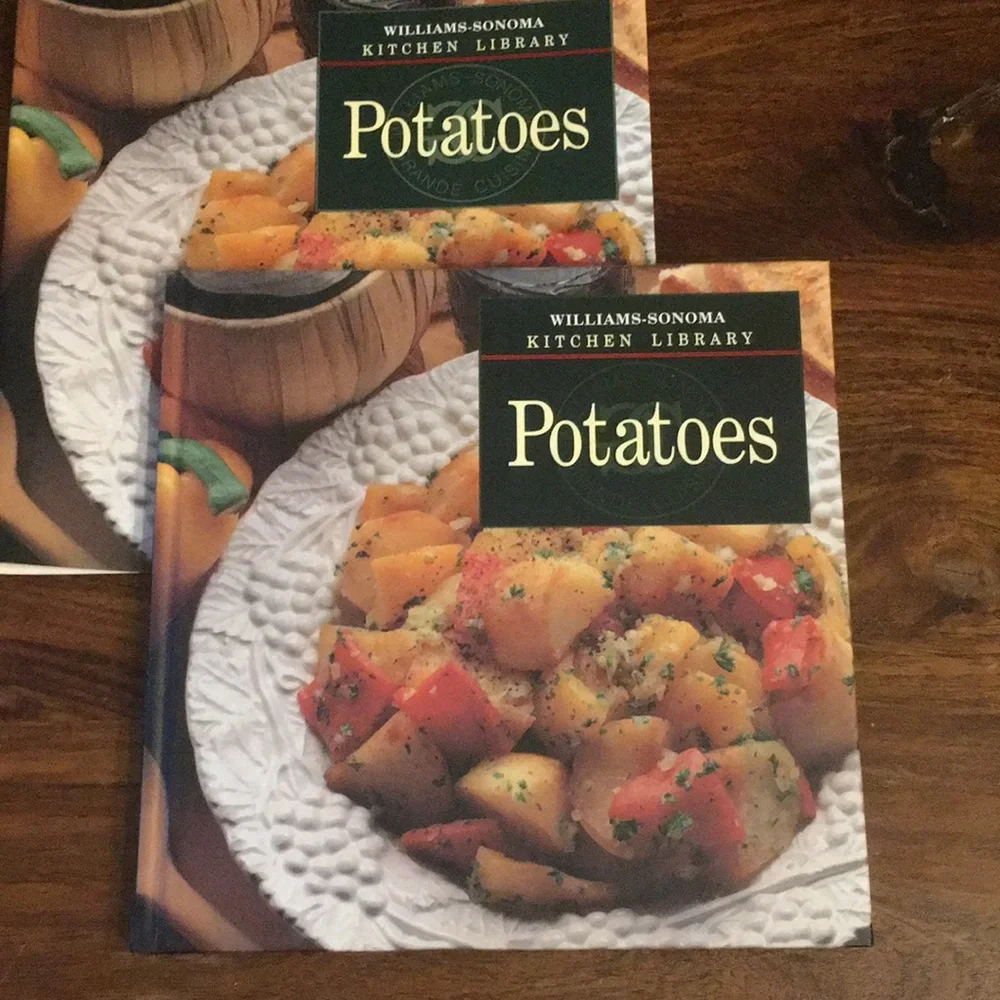 Williams Sonoma Kitchen Library Cookbook Trio Set of 3 - Beef Potatoes Fish